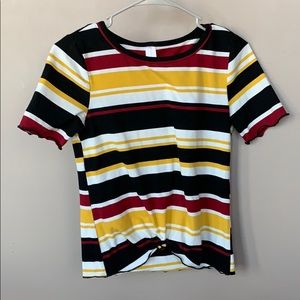 No boundaries Striped T-Shirt